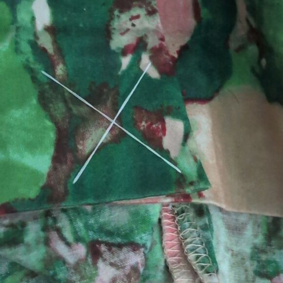 TALBOTS watercolor floral tie back sheath dress NWT Women's Size 2 Petite - Picture 12 of 12